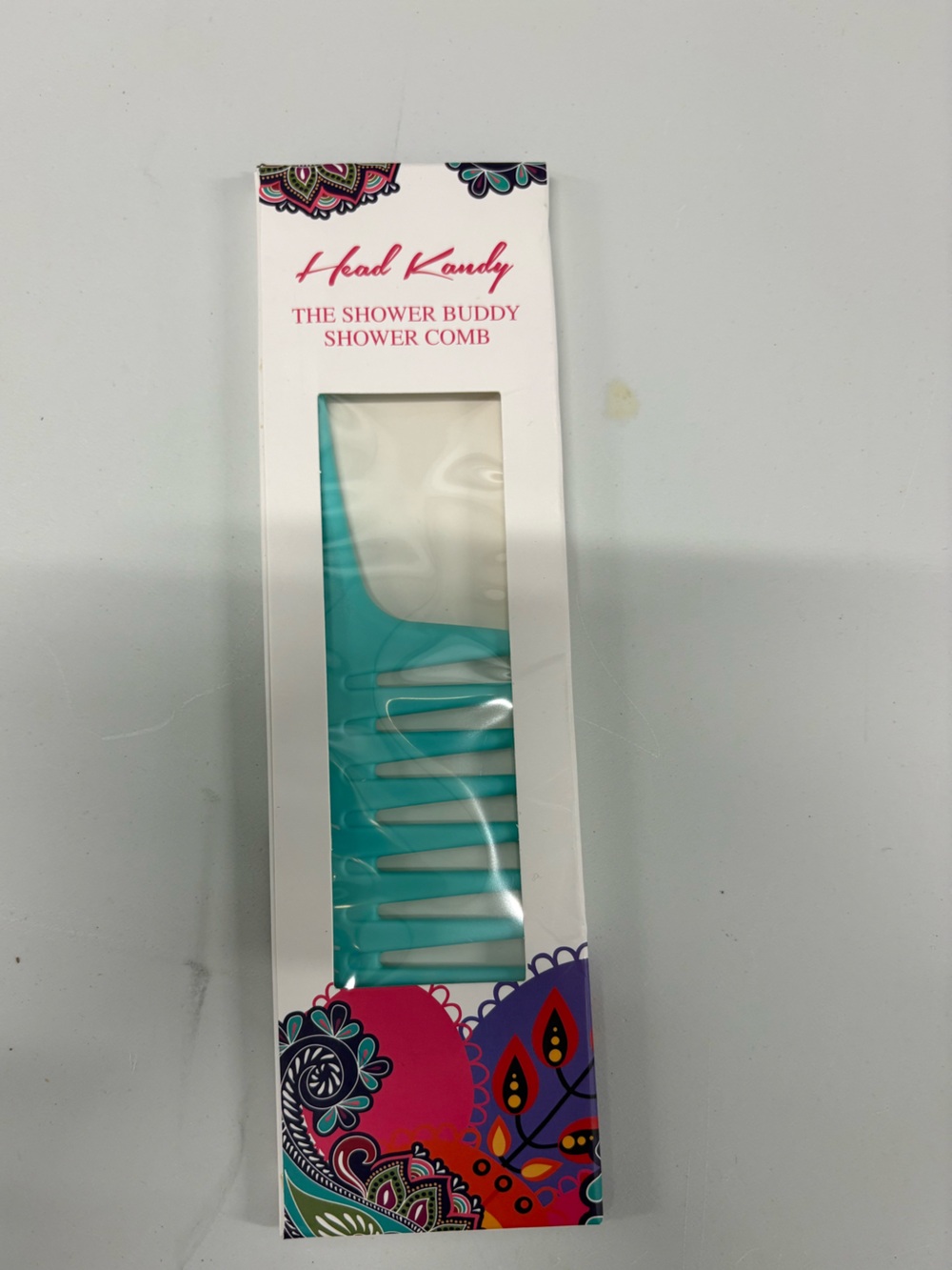 Head Kandy The Shower Buddy Shower Comb - Teal